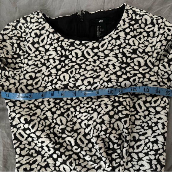 H&M Tweed Leopard Mini Dress - Picture 6 of 6